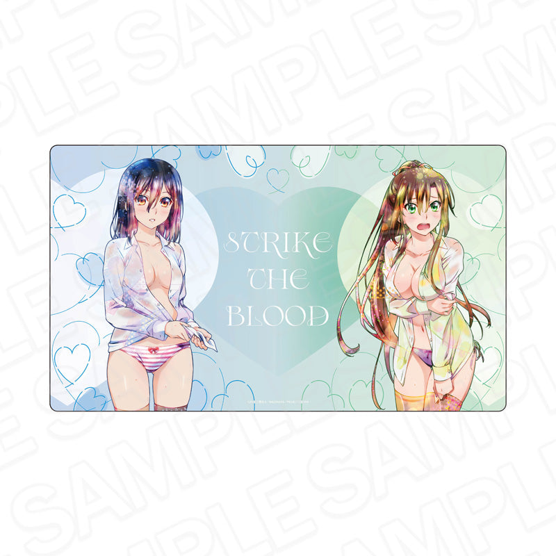 ストライク・ザ・ブラッドFINAL ラバーデスクマット PALE TONE series 雪菜&紗矢華 YシャツVer.【予約商品】