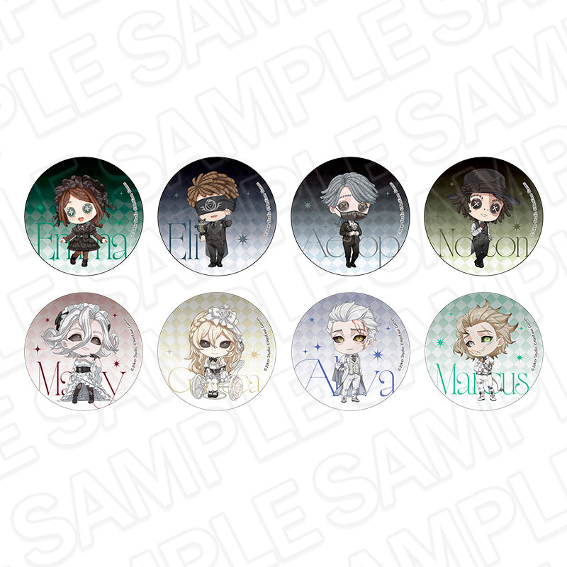 激レア　血の女王　第五人格 お茶会 スクエア 缶バッジ　グリッター Box/8】IdentityV 第五人格 グリッターカンバッジ Infinity colors