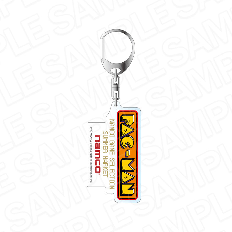 ナムコ ゲームセレクション サマーマーケット ホログラムアクリルキーホルダー パックマン【予約商品】