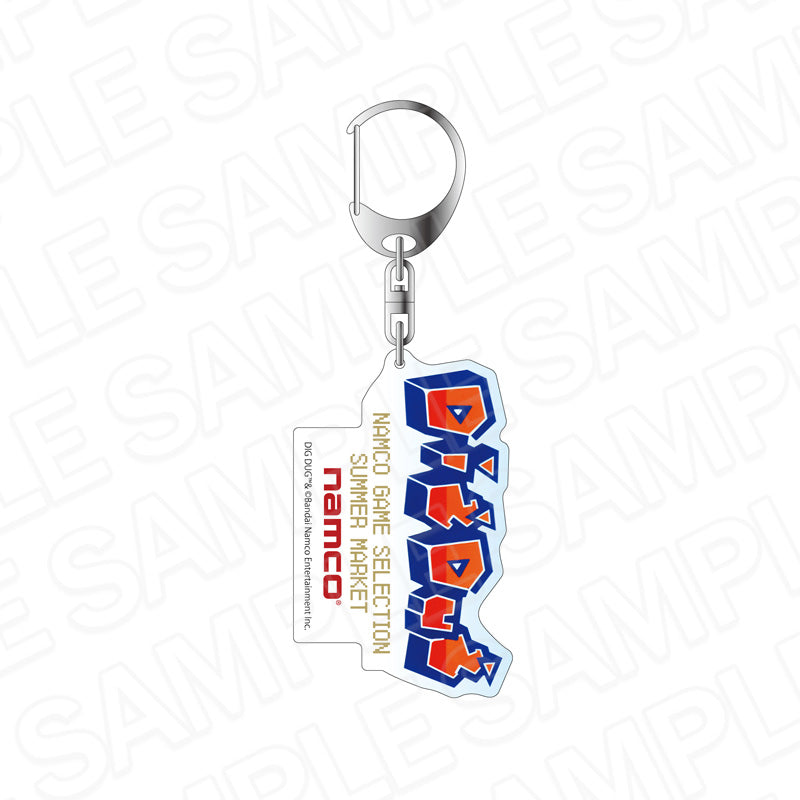 ナムコ ゲームセレクション サマーマーケット ホログラムアクリルキーホルダー ディグダグ【予約商品】
