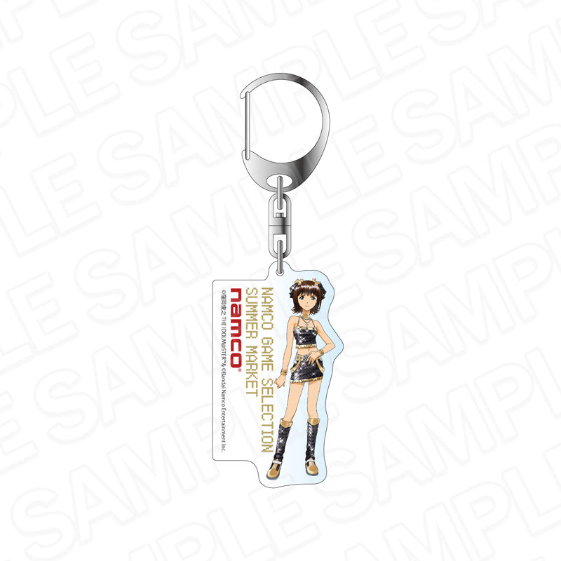 ナムコ ゲームセレクション サマーマーケット アクリルキーホルダー アイドルマスター【予約商品】