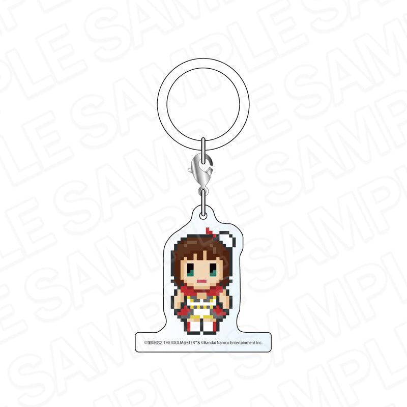ナムコ ゲームセレクション サマーマーケット めじるしアクリルチャーム アイドルマスター【予約商品】