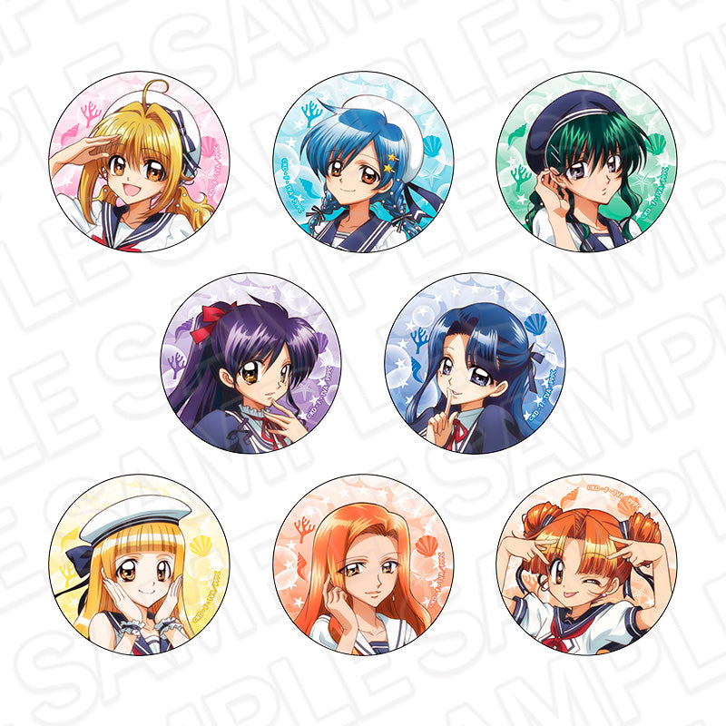 【Box/8】マーメイドメロディー ぴちぴちピッチ ホログラムカンバッジ マリンルックVer.【予約商品】
