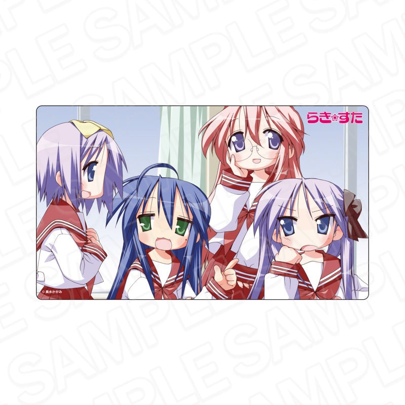 らき☆すた ラバーデスクマット こなた&つかさ&かがみ&みゆき【予約商品】