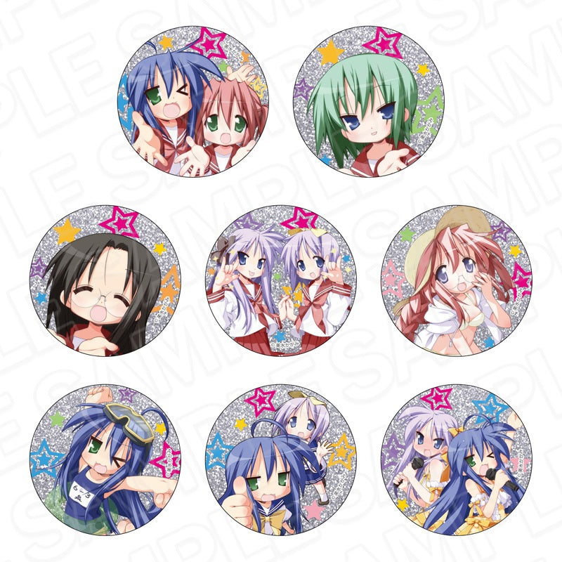 【Box/8】らき☆すた グリッターカンバッジ【予約商品】