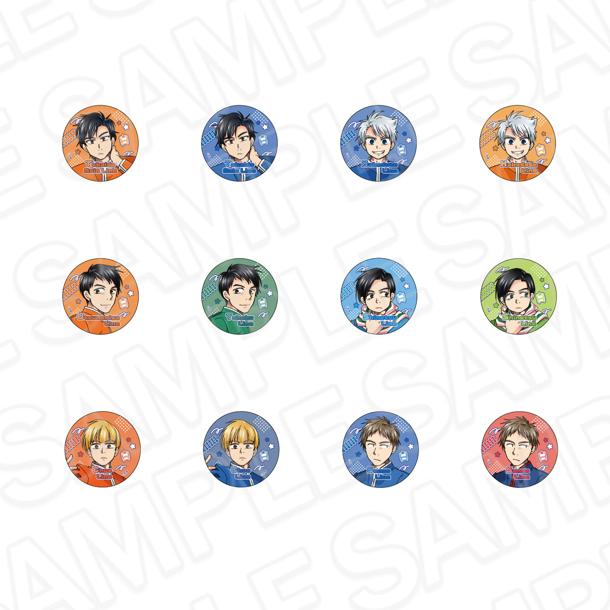 【Box/12】青春鉄道 カンバッジ【予約商品】