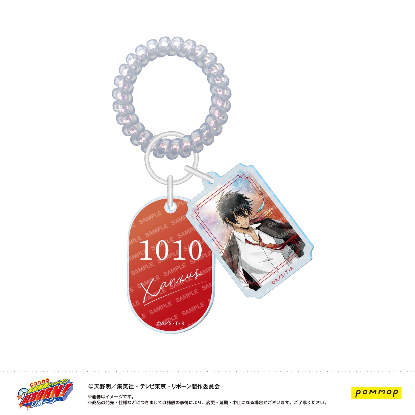 家庭教師ヒットマンREBORN! ロッカーキー風キーホルダー -風- E XANXUS(10年後)【予約商品】