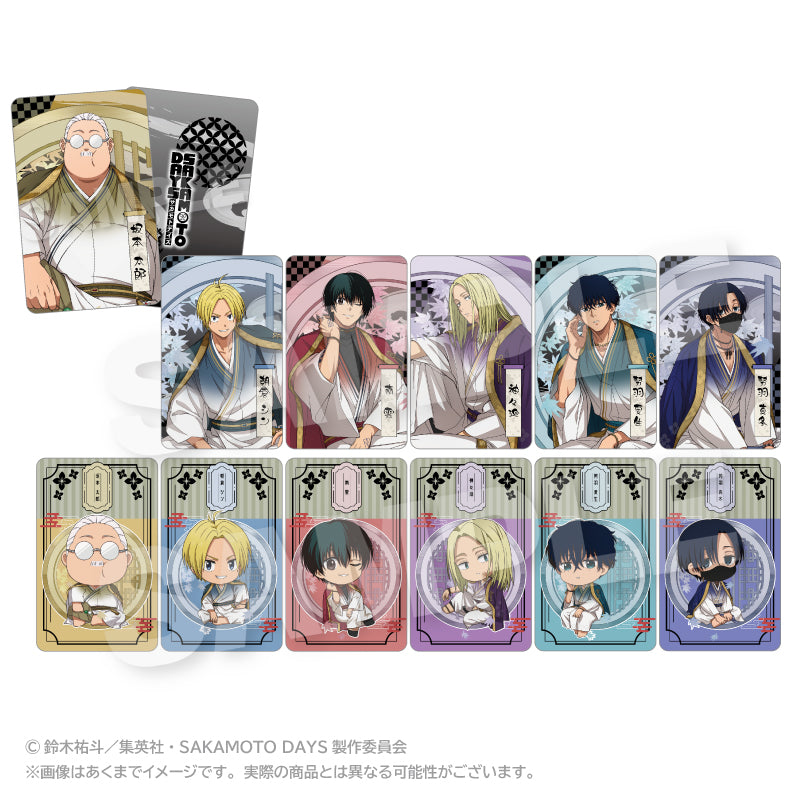 【Box/12】SAKAMOTO DAYS トレーディングホログラムカード 丸窓Ver.【予約商品】