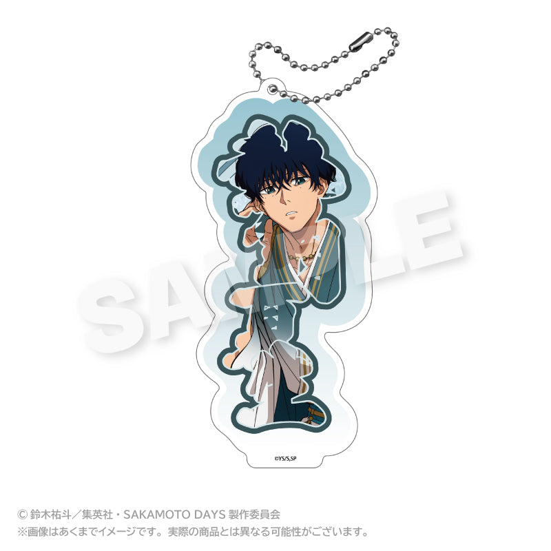 SAKAMOTO DAYS BIGアクリルネームキーホルダー 丸窓Ver. 勢羽夏生【予約商品】