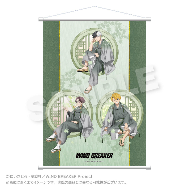 WIND BREAKER B2タペストリー 丸窓Ver. A【予約商品】