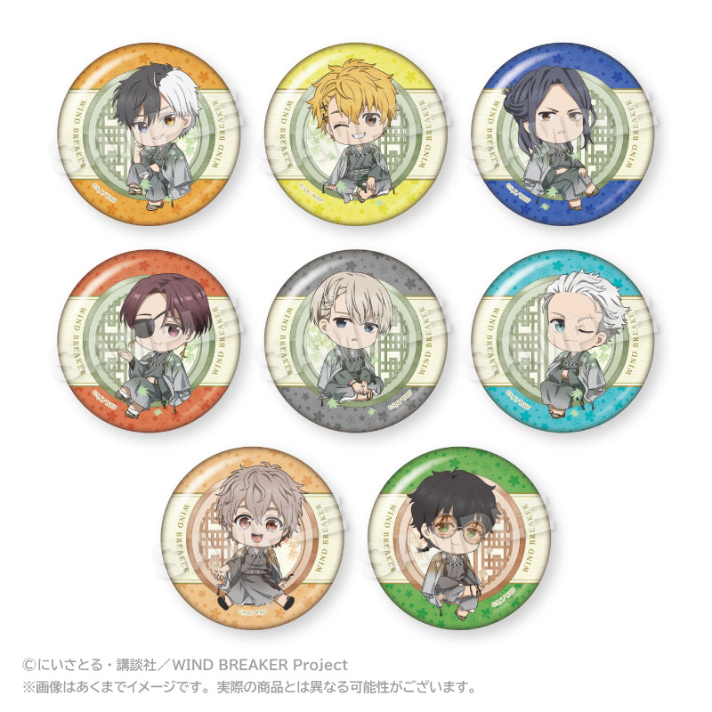【Box/8】WIND BREAKER トレーディングミニキャラ缶バッジ 丸窓Ver.【予約商品】