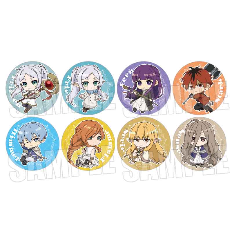 Box/8】トレーディング缶バッジ 葬送のフリーレン ぷかっしゅ【予約