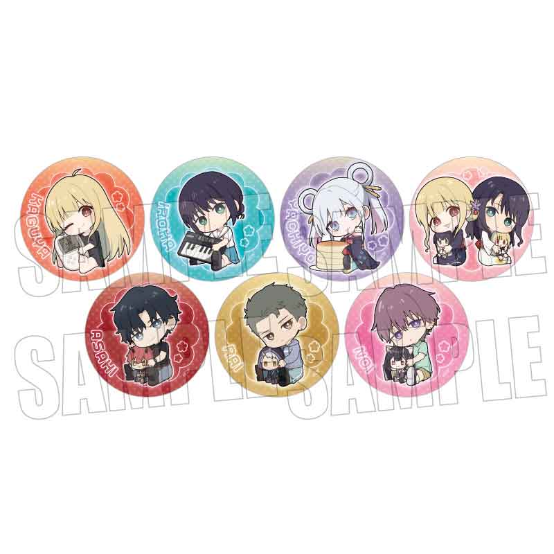 BOX/7】トレーディング缶バッジ Part2 A 超かぐや姫! ぎゅぎゅっと