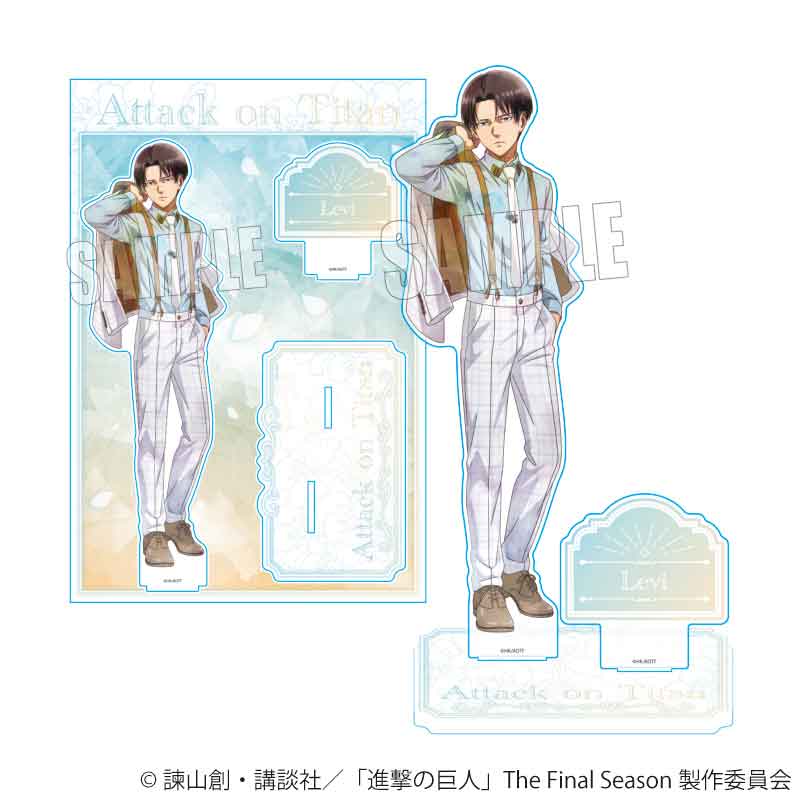 MEGAアクリルスタンド 進撃の巨人 The Final Season リヴァイ