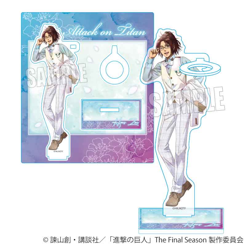 アクリルペンスタンド 進撃の巨人 The Final Season ハンジ・ゾエ(Nemophila)【予約商品】