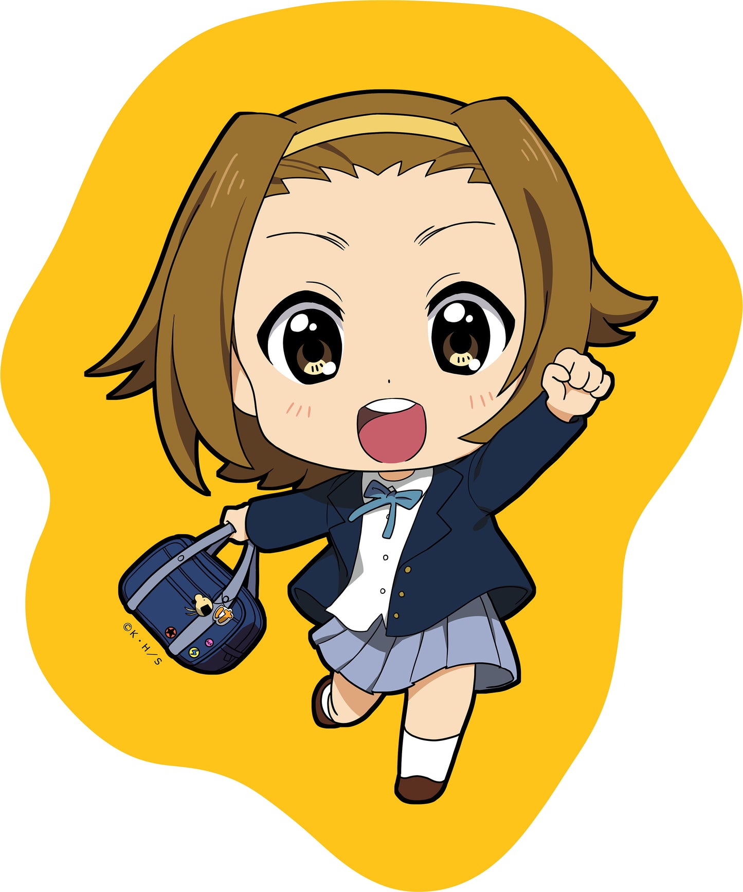 けいおん! 描き起こし ダイカットブランケット 律【予約商品】