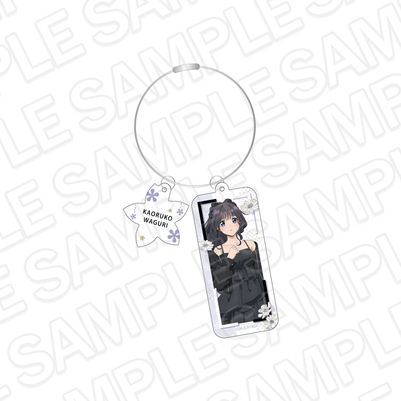 薫る花は凛と咲く ワイヤーキーホルダー 和栗薫子 Black styling Ver.【予約商品】