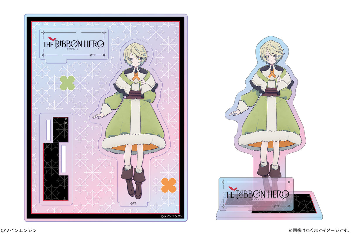 THE RIBBON HERO リボンヒーロー オーロラアクリルフィギュア 03 パイン【予約商品】