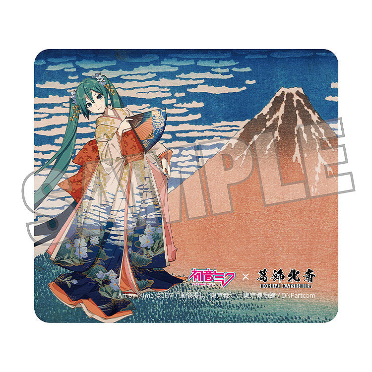 葛飾北斎×初音ミク iXima マウスパッド 凱風快晴【予約商品】