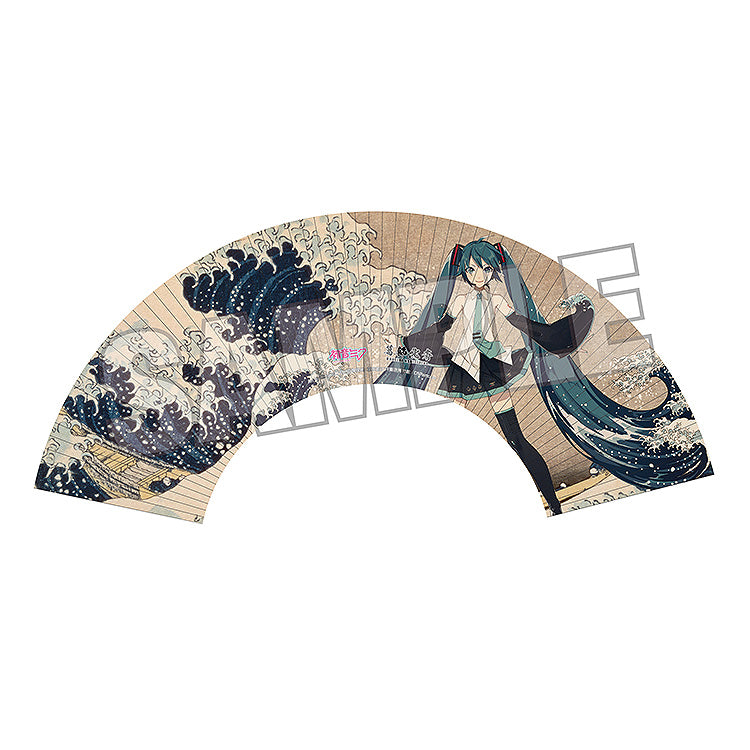 葛飾北斎×初音ミク iXima 扇子 神奈川沖波裏【予約商品】