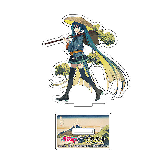 葛飾北斎×初音ミク iXima ダイカットアクリルスタンド 甲州犬目峠【予約商品】