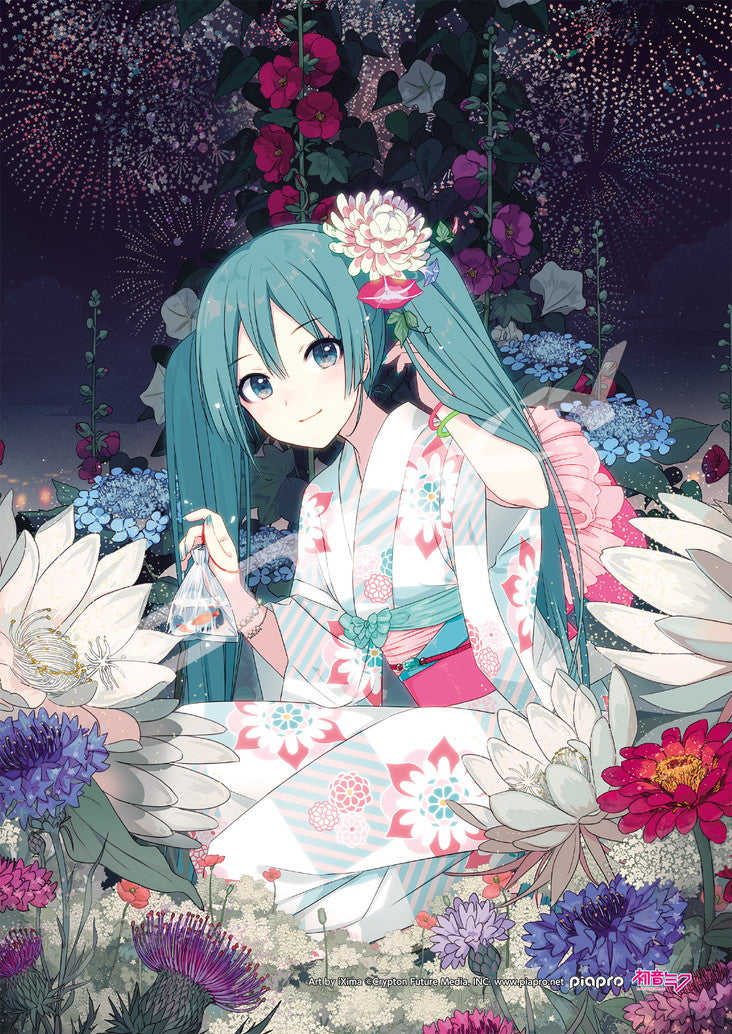 初音ミク マジカルピース -ライト- ジグソーパズル 208ピース 208-ML13 Summer flowers【予約商品】
