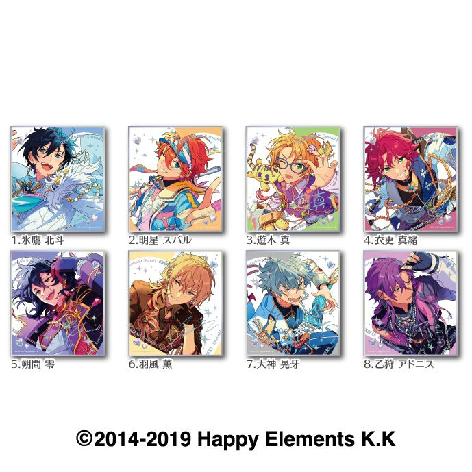 【Box/8】あんさんぶるスターズ!! ビジュアル色紙コレクション-sparkle-Abox【予約商品】