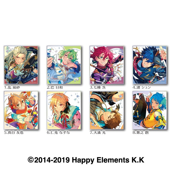 【Box/8】あんさんぶるスターズ!! ビジュアル色紙コレクション-sparkle-Bbox【予約商品】