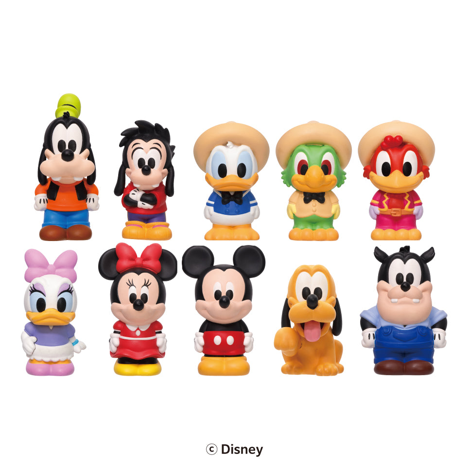 【Box/10】ミッキー&フレンズ ソフビパペットマスコット【予約商品】