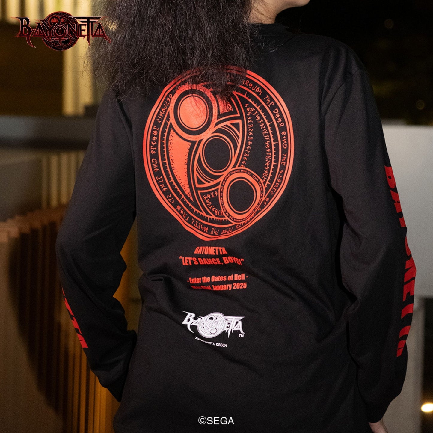 ベヨネッタ The Gates of Hell 香港出店記念 ロングTシャツ2XL【再販】【予約商品】