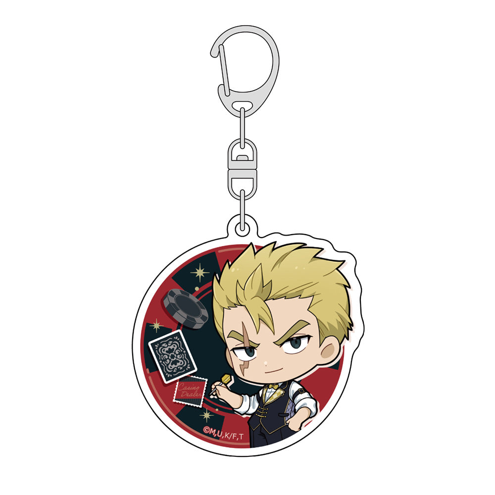 FAIRY TAIL 100年クエスト アクリルキーホルダー ラクサス/カジノディーラー【予約商品】