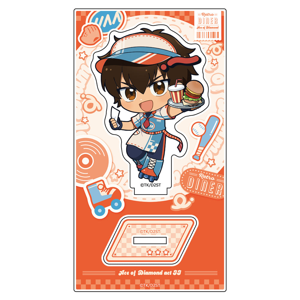 ダイヤのA act II アクリルスタンド 沢村栄純/レトロダイナー【予約商品】