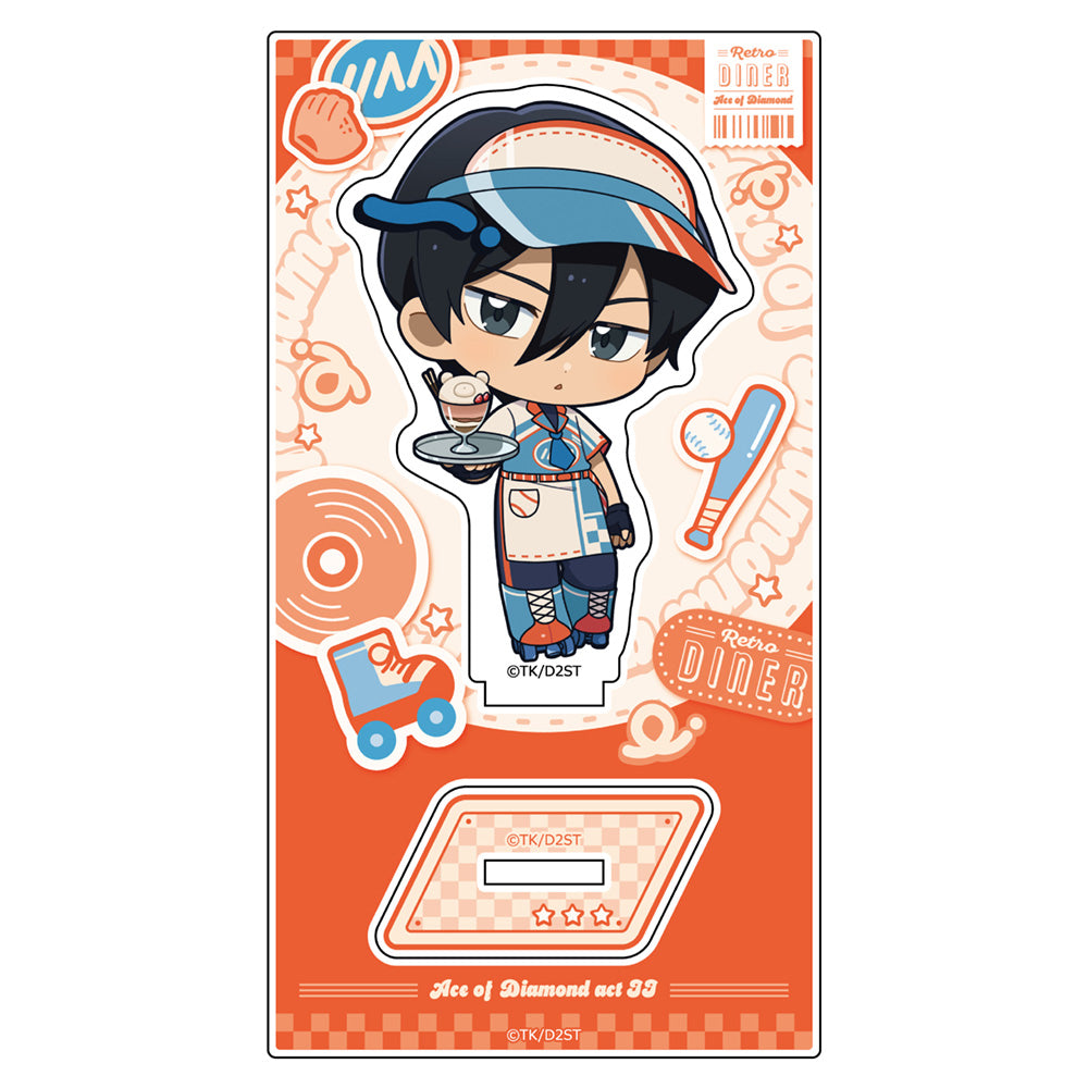 ダイヤのA act II アクリルスタンド 降谷暁/レトロダイナー【予約商品】
