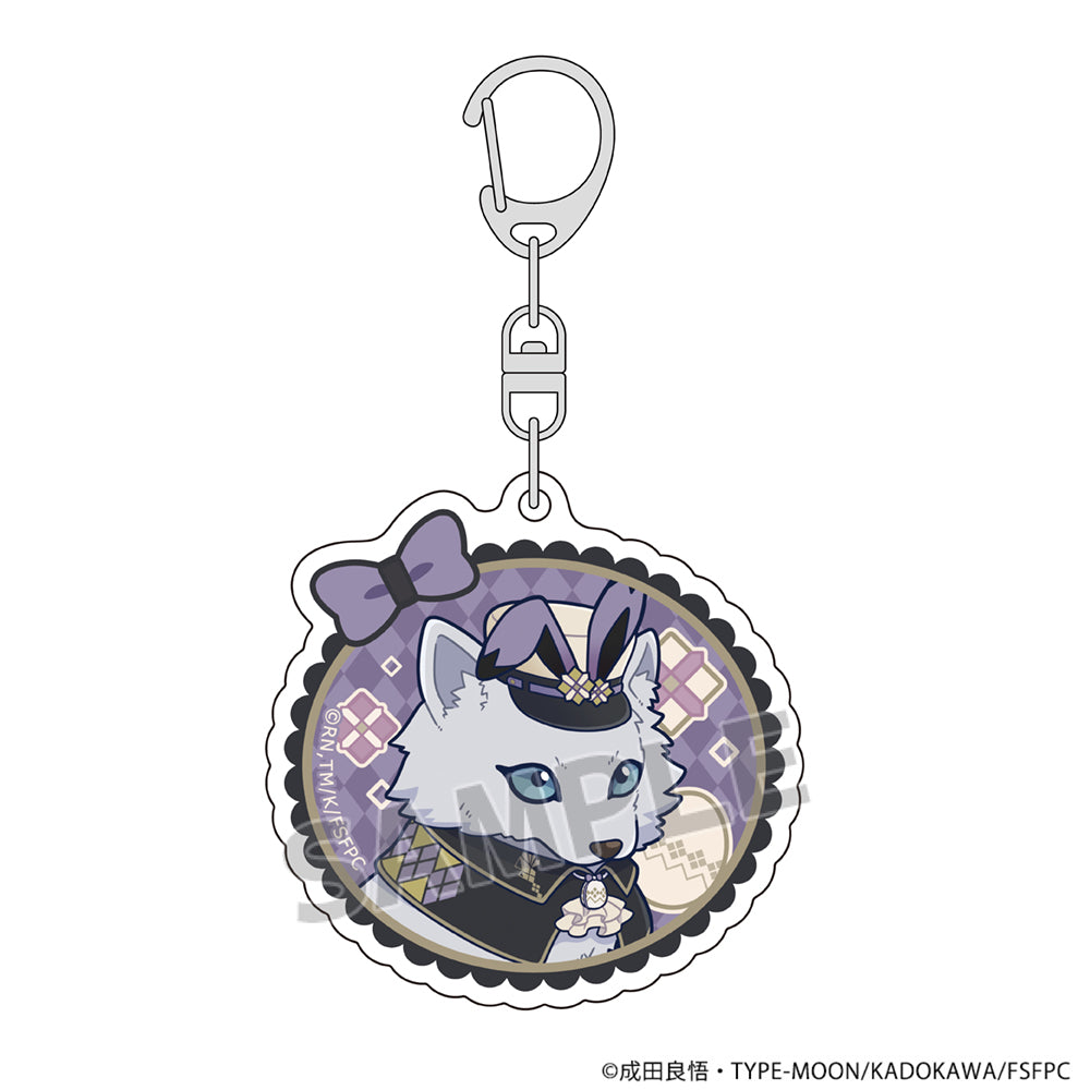 Fate/strange Fake アクリルキーホルダー 銀狼の合成獣/ミニキャラ