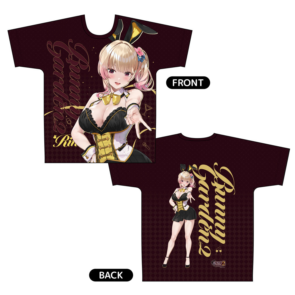バニーガーデン2 フルグラフィックTシャツ 凜 XLサイズ【予約商品】