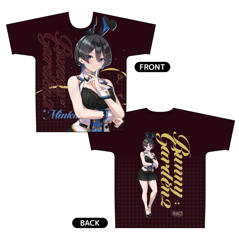バニーガーデン2 フルグラフィックTシャツ 美羽香 XLサイズ【予約商品】