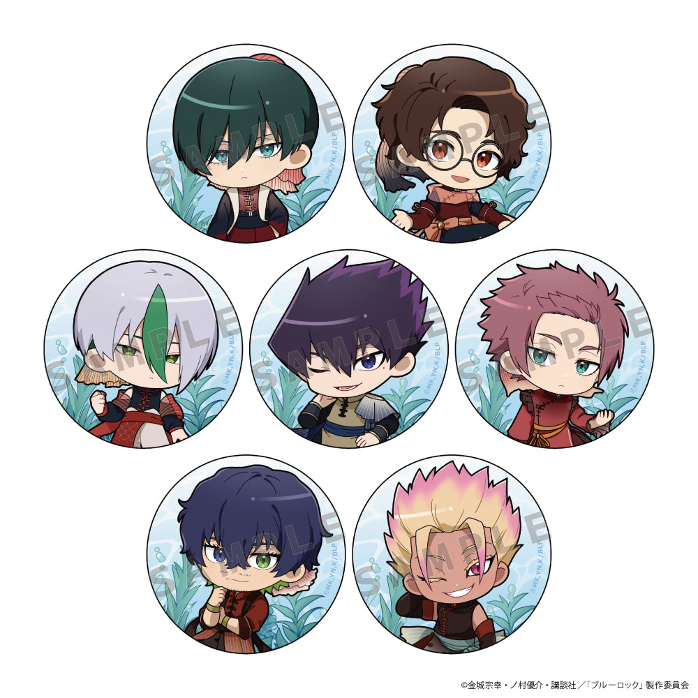 Box/7】ブルーロック トレーディング缶バッジ 金魚/Ver.B【予約商品