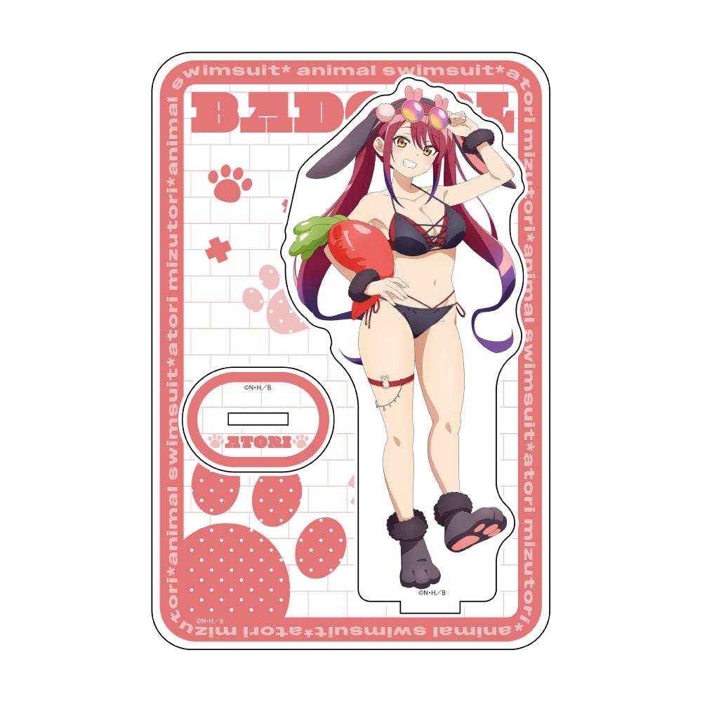 ばっどがーる 描き下ろしアクリルスタンド 水鳥亜鳥/アニマル水着【予約商品】