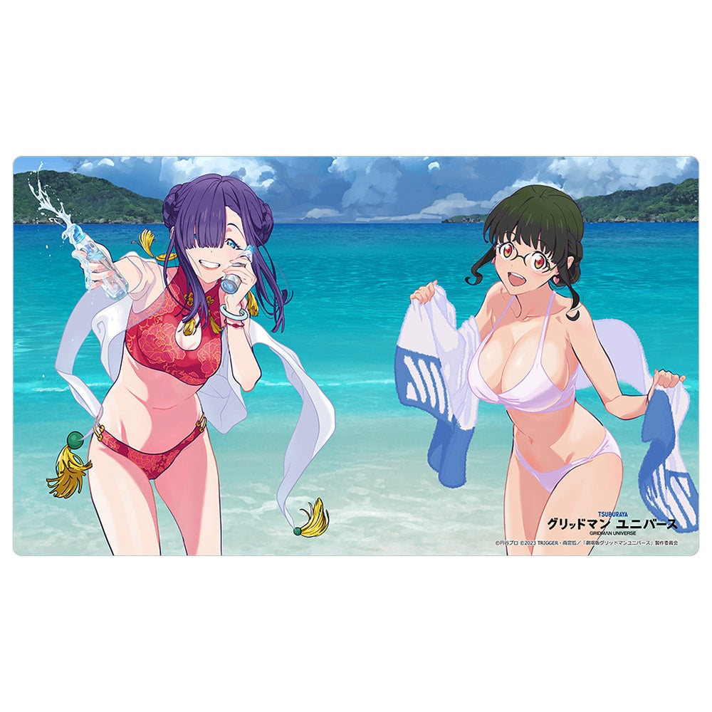グリッドマン ユニバース 描き下ろしラバーマット 2代目&ひめ/水着【予約商品】