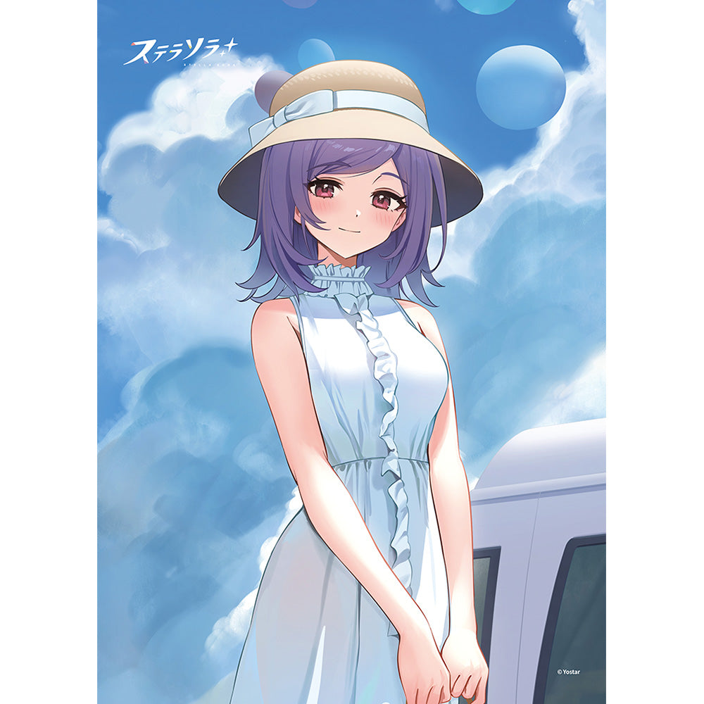 ステラソラ 描き下ろしB2タペストリー アヤメ/夏服 Wスエード【予約商品】