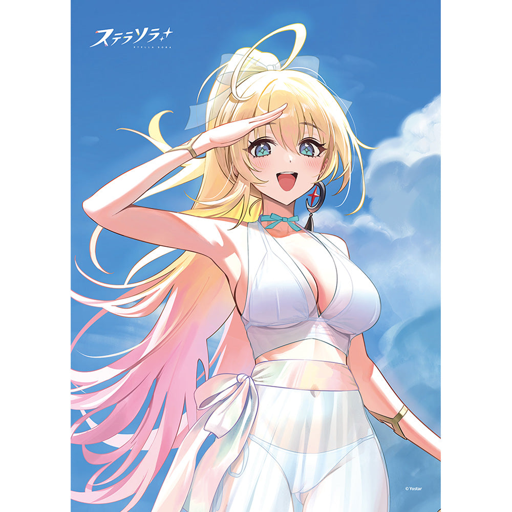 ステラソラ 描き下ろしB2タペストリー セイナ/夏服 Wスエード【予約商品】