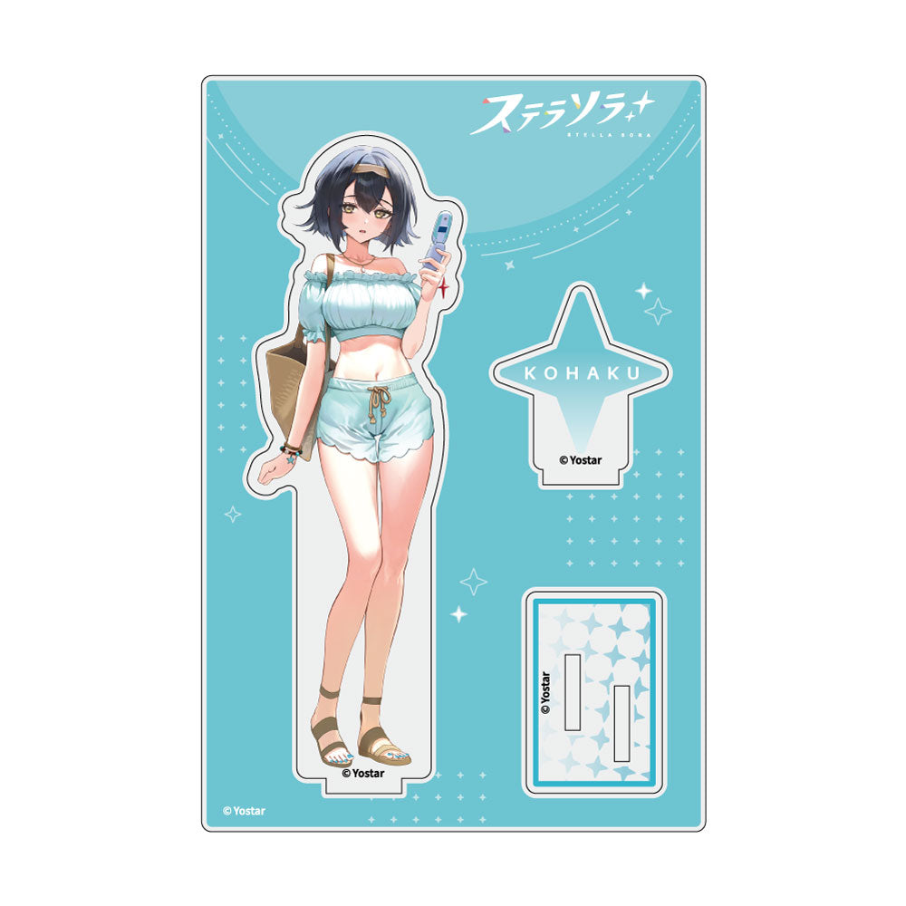 ステラソラ 描き下ろしアクリルスタンド コハク/夏服【予約商品】
