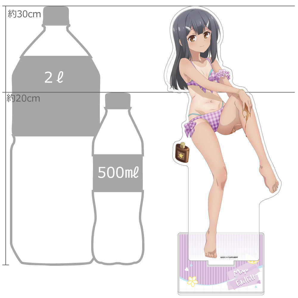 劇場版Fate/kaleid liner プリズマ☆イリヤ Licht 名前の無い少女 描き下ろし特大アクリルスタンド 美遊/日焼け【予約商品】