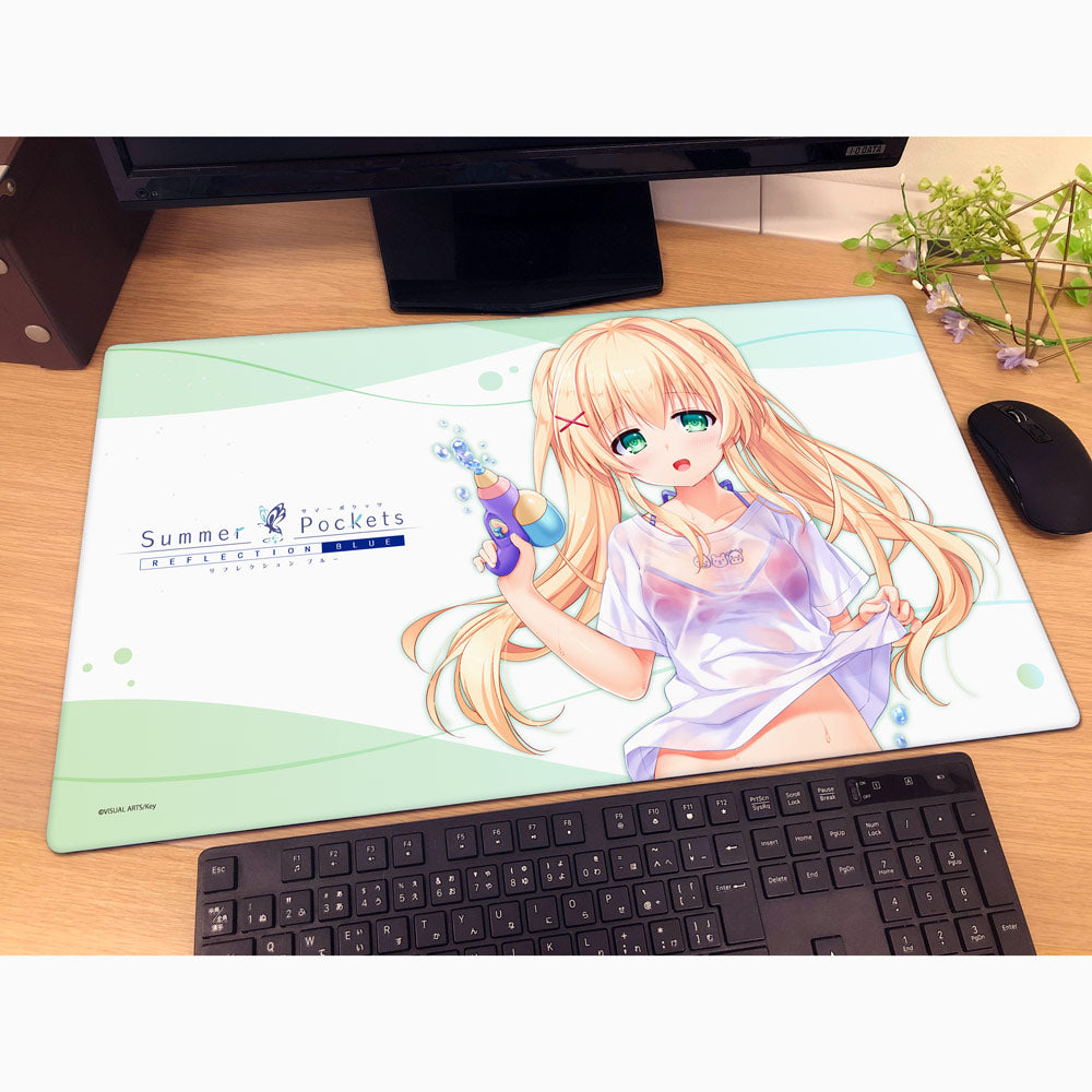 紬ヴェンダース サマーポケッツ デスクマット ラバーマット プレイマット プレマ Summer Pockets REFLECTION BLUE ラバーマット 紬ヴェンダース/夏
