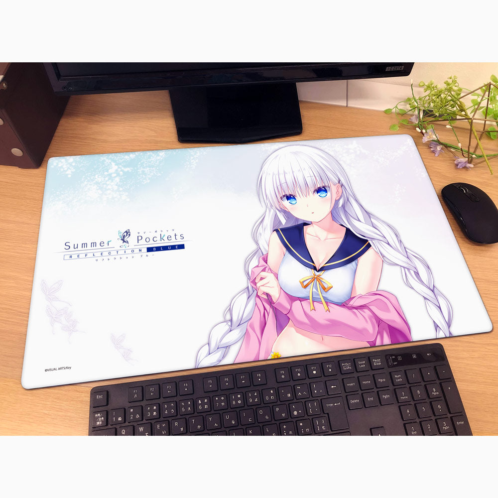 Summer Pockets REFLECTION BLUE ラバーマット 鳴瀬しろは/夏フェス