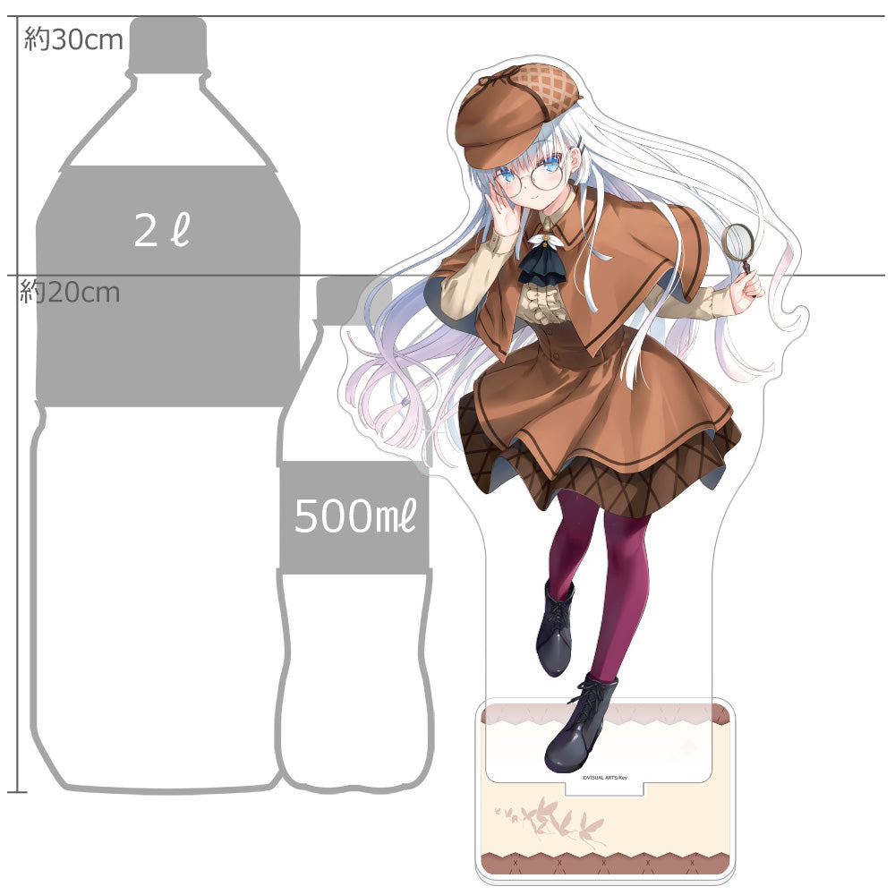 Summer Pockets REFLECTION BLUE 特大アクリルスタンド 鳴瀬しろは/探偵【予約商品】