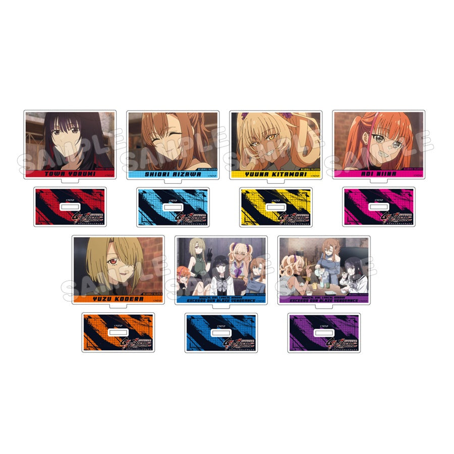 【Box/7】魔法少女リリカルなのは EXCEEDS Gun Blaze Vengeance トレーディング場面写アクリルスタンド B【予約商品】