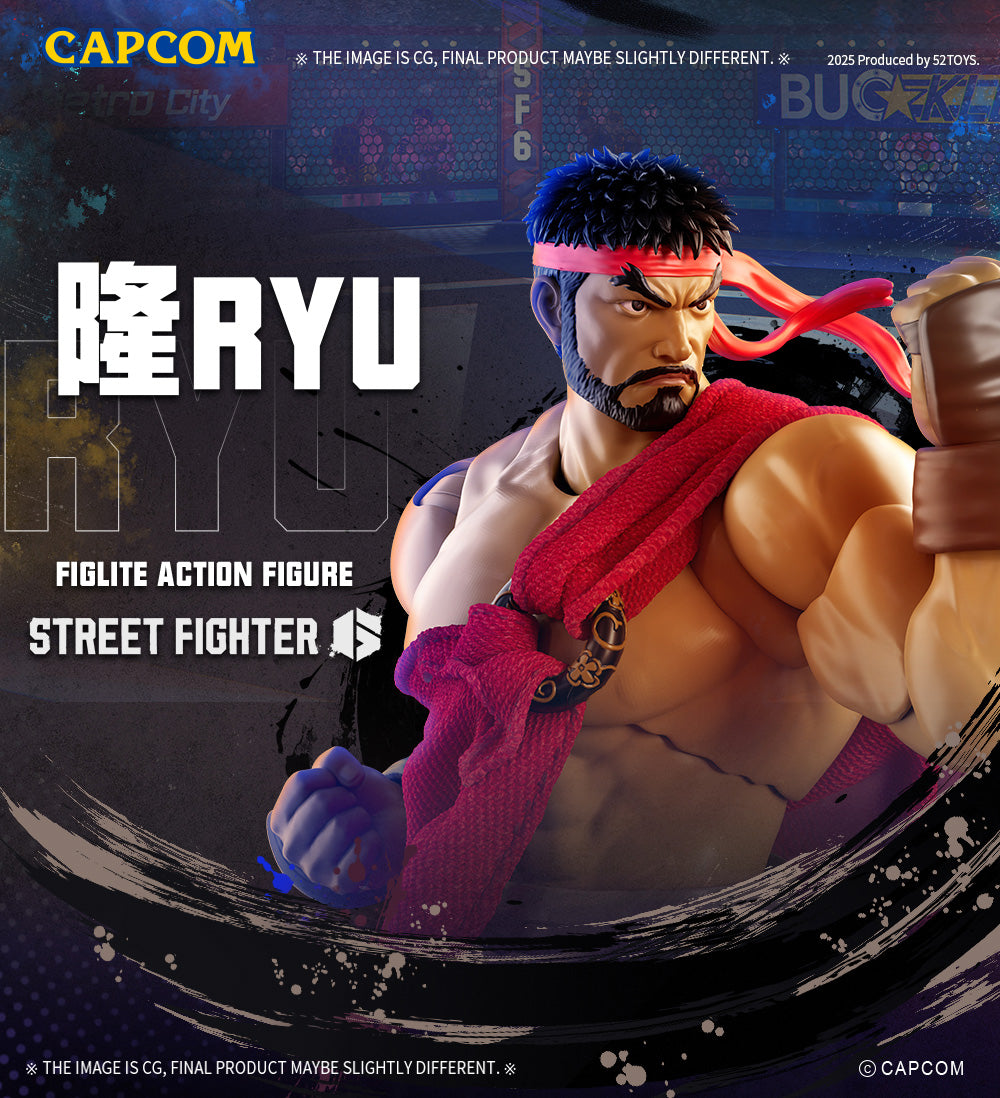 001_52TOYS FigLite ストリートファイター6 リュウ【予約商品】
