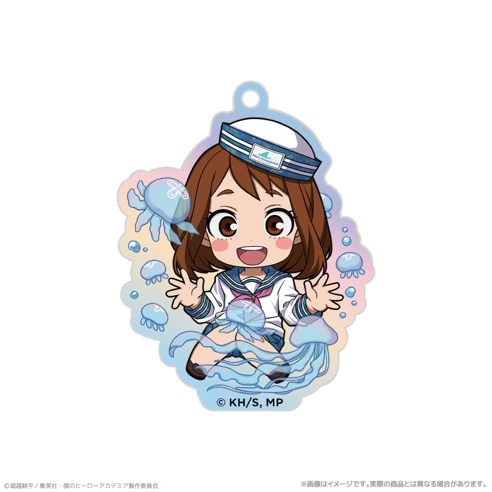 僕のヒーローアカデミア オーロラアクリルキーホルダー 麗日お茶子 海の生きものたちと一緒にPLUS ULTRA【予約商品】
