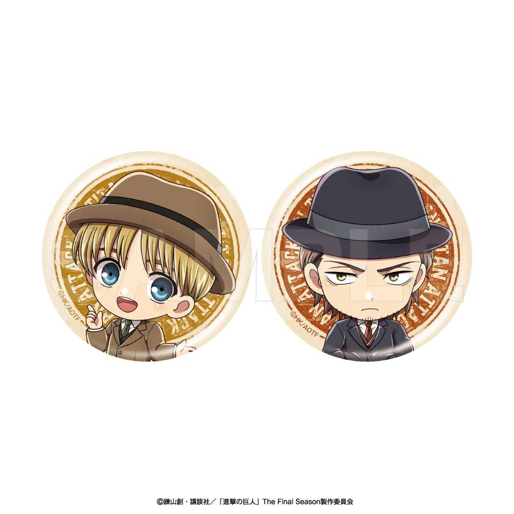進撃の巨人 キャラバッジセット プレイバック Part5 アルミン・ジャン【予約商品】